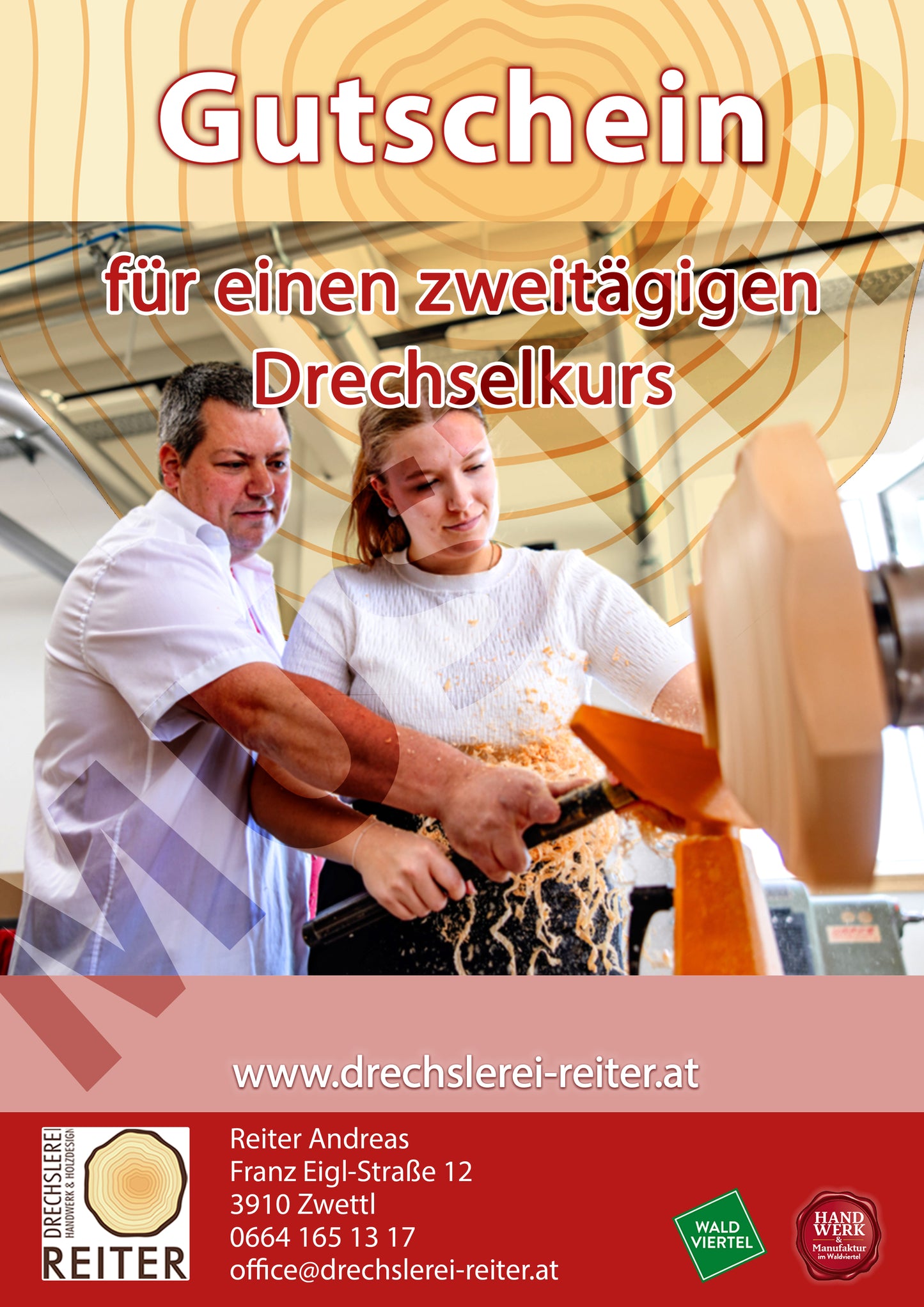 Drechselkurs - 2 Tage - Drechslerei Reiter