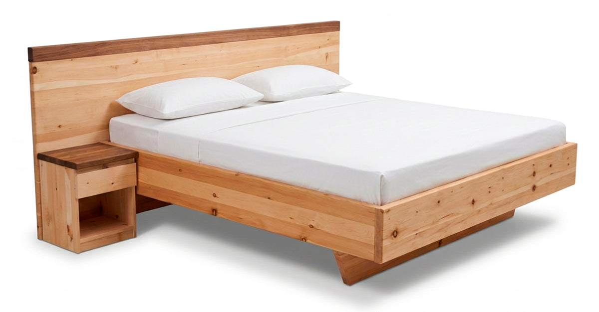 Zirbenbett / Massivholzbett Doppelbett