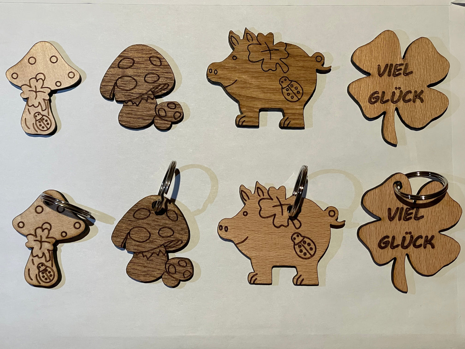 Glücksbringer aus Holz - Drechslerei Reiter