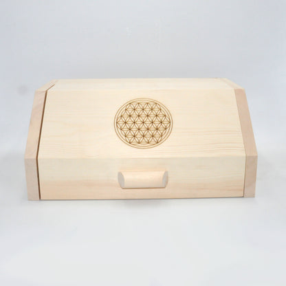 Brotdose 45grad aus Zirbenholz – Handgefertigt, individuell & natürlich frisch