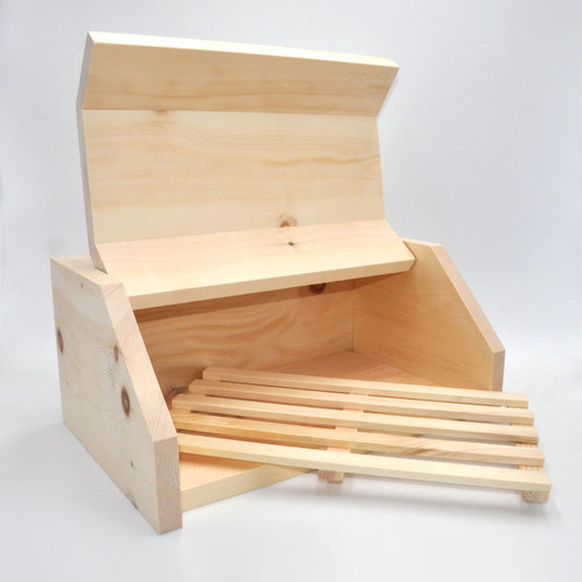 Brotdose 45grad aus Zirbenholz – Handgefertigt, individuell & natürlich frisch