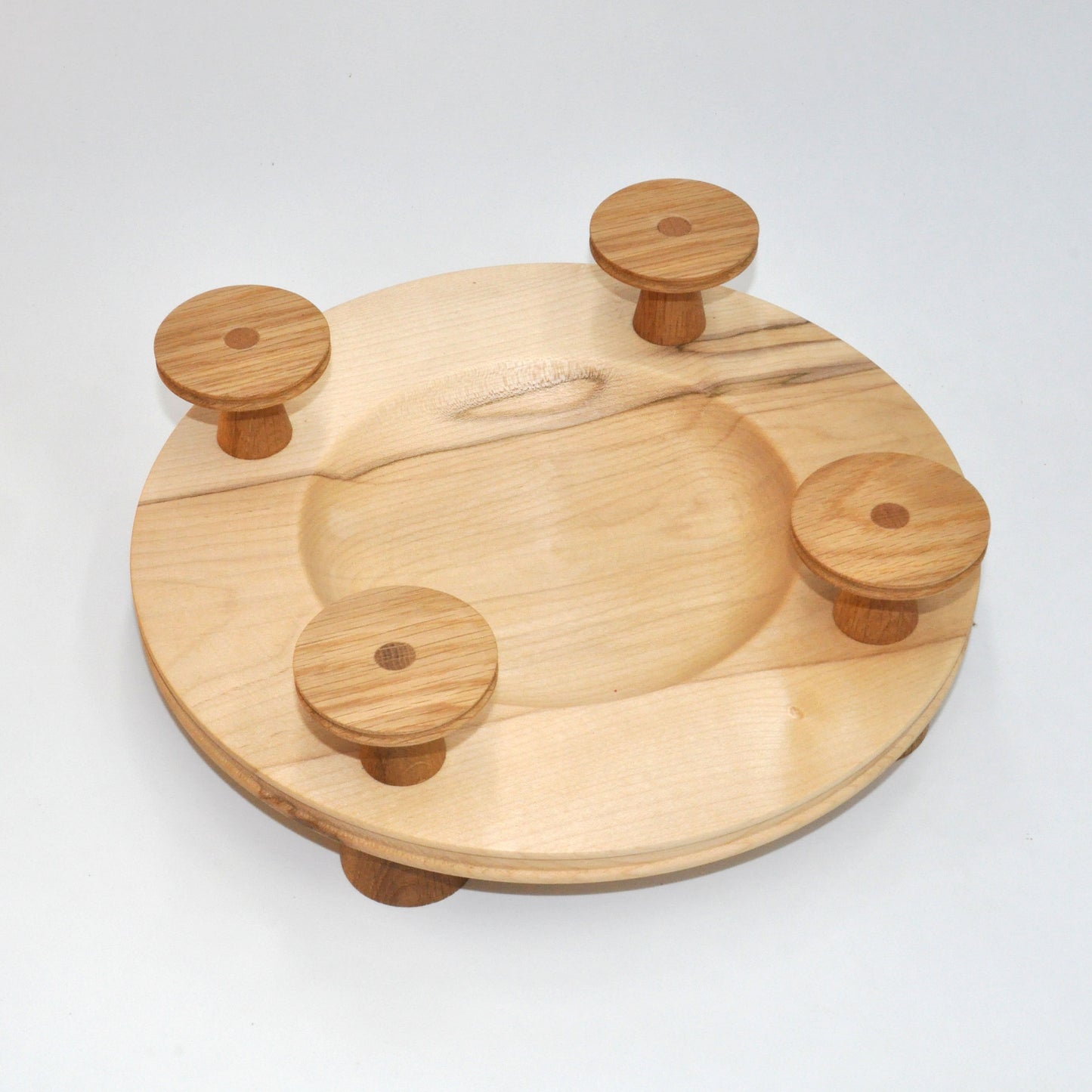 Adventkranz gedrechselt