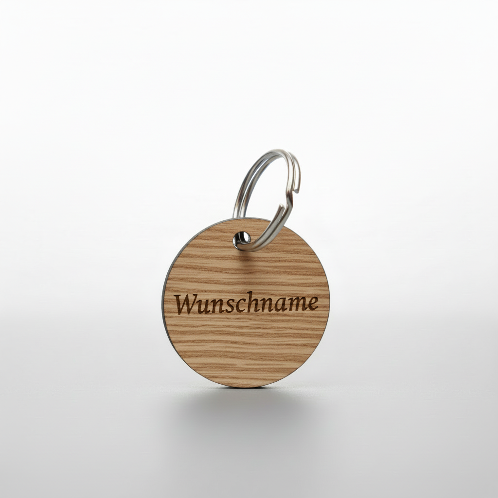 Schlüsselanhänger mit Wunschgravur