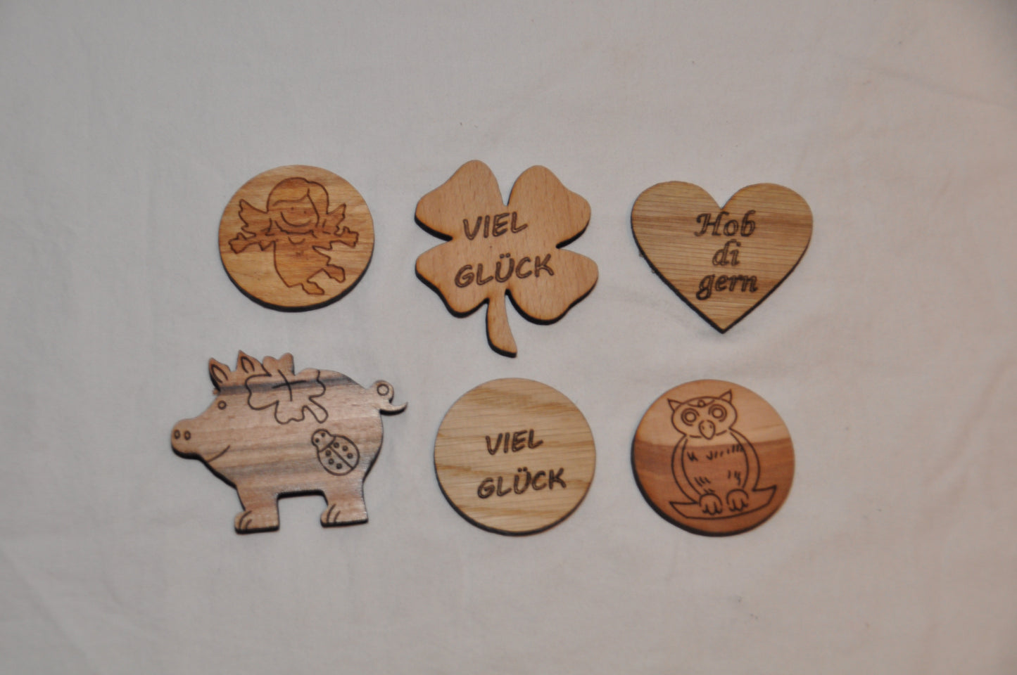 Schlüsselanhänger / Magnet Glücksbringer